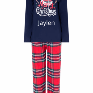 Heren Kerstpyjama met naam