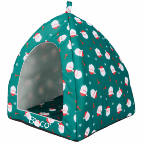 Kerst kattentent met naam